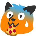 :blobfoxnompizzaterrified: